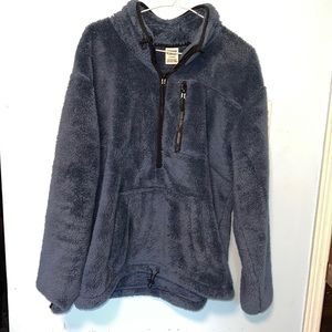 Pink teddy sweater - colour navy - size large
